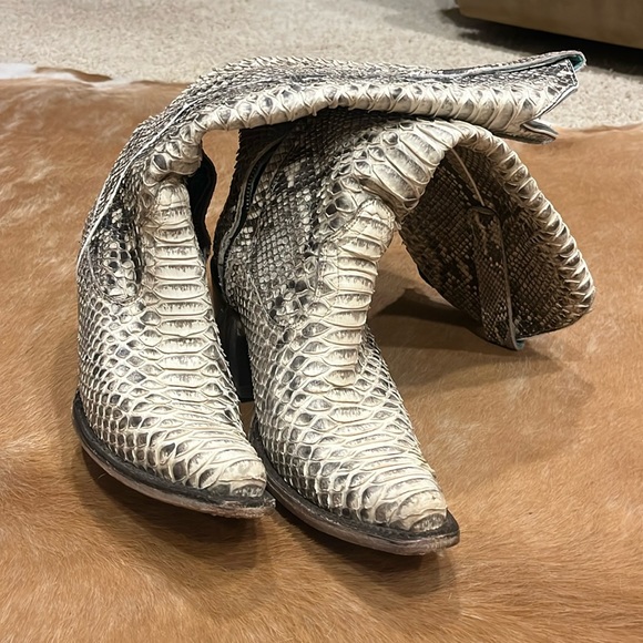 Corral | Shoes | Corral Handcrafted Python Boots | Poshmark